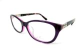  Gọng kính nữ màu tím đậm Swarovski (mới chưa sử dụng). 