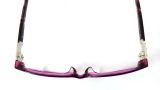 Gọng kính nữ màu tím đậm Swarovski (mới chưa sử dụng). 