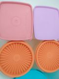  Bộ 7 món nhựa nguyên sinh Tupperware xịn xò. 