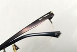  Gọng kính nửa viền titanium mầu nâu hun khói Charmant Z (Chuẩn xịn). 