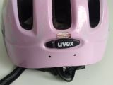  Mũ bảo hiểm màu hồng cho bé gái UVEX size 49 co giãn 55 (Made in Germany). 