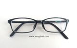  Gọng kính màu đen Jins thương hiệu Nhật Bản. Gọng nhẹ, càng mềm đeo ôm chắc chắn an toàn 