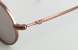  Kính râm cổ điển màu đồng hun khói Emporio Armani 017 