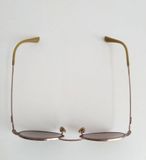  Kính râm cổ điển màu đồng hun khói Emporio Armani 017 