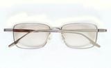  Gọng kính titanium màu bạch kim Safilo (Registro 04 6LB)(Made in Italy). 