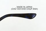  Gọng kính nhựa trong màu xanh dáng cổ điển Ardito (Made in Japan). 