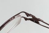  Gọng kính nữ mầu nâu hun khói Zero X đẹp như mới. Dáng gọng thời trang có phong cách riêng. 