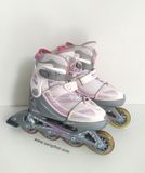  Giày patin màu bạc hồng Fila  size 35 co giãn 38 chuẩn xịn 