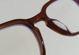  Gọng kính mầu nâu nhựa trong Gentle Monster Kubo. Gọng đẹp độ mới cao. 