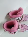  Patin mầu hồng cho bé gái Cougar size 30 co giãn 33. Patin sạch sẽ lành lặn, không rách hay nứt vỡ 