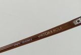  Gọng kính mầu nâu Victor & Rolf (70-0184-3)(Made in France). 