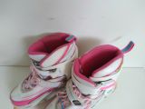  Patin màu hồng trắng Flying Eagle BKB size 34 co giãn 37 (Tầm chân size 32 33 vẫn đi tốt). 