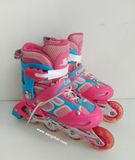  Patin màu đỏ cánh sen Cougar chất lượng size 34 co giãn 37. (ĐỘ MỚI 90%). 