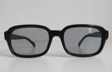  Kính râm gọng màu đen dáng cổ điển Lion kiểu vuông Welington. Gọng nhiều năm tuổi, đầm chắc, tròng thủy tinh đẹp 