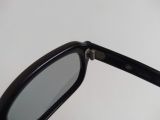  Kính râm gọng màu đen dáng cổ điển Lion kiểu vuông Welington. Gọng nhiều năm tuổi, đầm chắc, tròng thủy tinh đẹp 