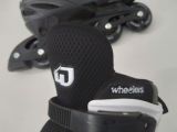  Patin màu đen trắng Wheelers thương hiệu Hàn Quốc size 31 co giãn 34 (20cm đến 23cm)(Chân size 29 30 vẫn đi được). 