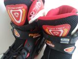  Patin thể thao màu đỏ đen Flying Eagle size 38 co giãn 42 (Các bạn chân 36 37 vẫn đi vừa tốt). 