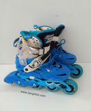  Patin màu xanh Flying Eagle size 33 co giãn 37 (Tầm chân size 31 32 vẫn đi tốt). 