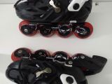  Patin màu đen và màu đỏ Cougar size 33 co giãn 37 (Tầm chân size 30 31 vẫn đi tốt). 