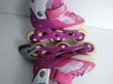  Patin cho bé gái màu hồng cánh sen Oxelo size 26 co giãn 29 (165cm 18.5cm) Bé tầm từ 2 tuổi đến 5 tuổi. 