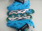  Patin màu xanh Flying Eagle size 33 co giãn 37 (Tầm chân size 31 32 vẫn đi tốt). (Độ mới khoảng 90%) 