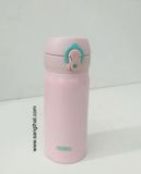  Bình giữ nhiệt mầu hồng Thermos 0.35L (sx tại Malaysia) xuất Hàn Quốc. 