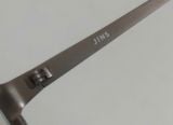  Gọng kính titanium màu đen Jins chuẩn dáng nam tính (Thương hiệu Nhật Bản). 