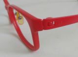  Gọng kính màu đỏ S7 n ILUVU (Made in Korea). Gọng kính rất nhẹ, càng mềm, 