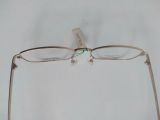 Gọng kính titanium  màu vàng tây nhẹ Seiko (made in Japan)(Mới chưa sử dụng) 