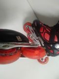  Patin màu đen và đỏ Cougar size 34 co giãn 37 độ mới cao (Chân tầm31 32 vẫn đi vừa tốt). 