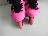  Patin màu đen hồng Centosy (size 36 co giãn đến 40)(Chân giày thường từ 33 trở lên là đi tốt). 