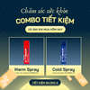 Combo chai xịt nóng + lạnh STARBALM