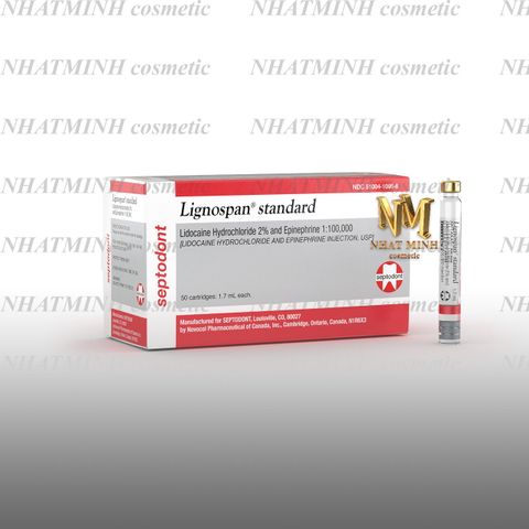  TÊ TIÊM PHÁP SEPTODONT ĐỎ LIGNOSPAN STANDARD 2% 