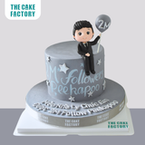  Bánh fondant kỷ niệm 2M follower tiktoker 