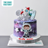  Bánh fondant chủ đề vũ trụ galaxy 