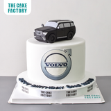  Bánh fondant chủ đề xe Volvo 