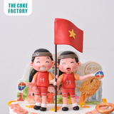  Bánh fondant mừng sinh nhật Trương Twins 