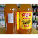  Giấm táo hữu cơ Bragg - Raw Apple Cider Vinegar 