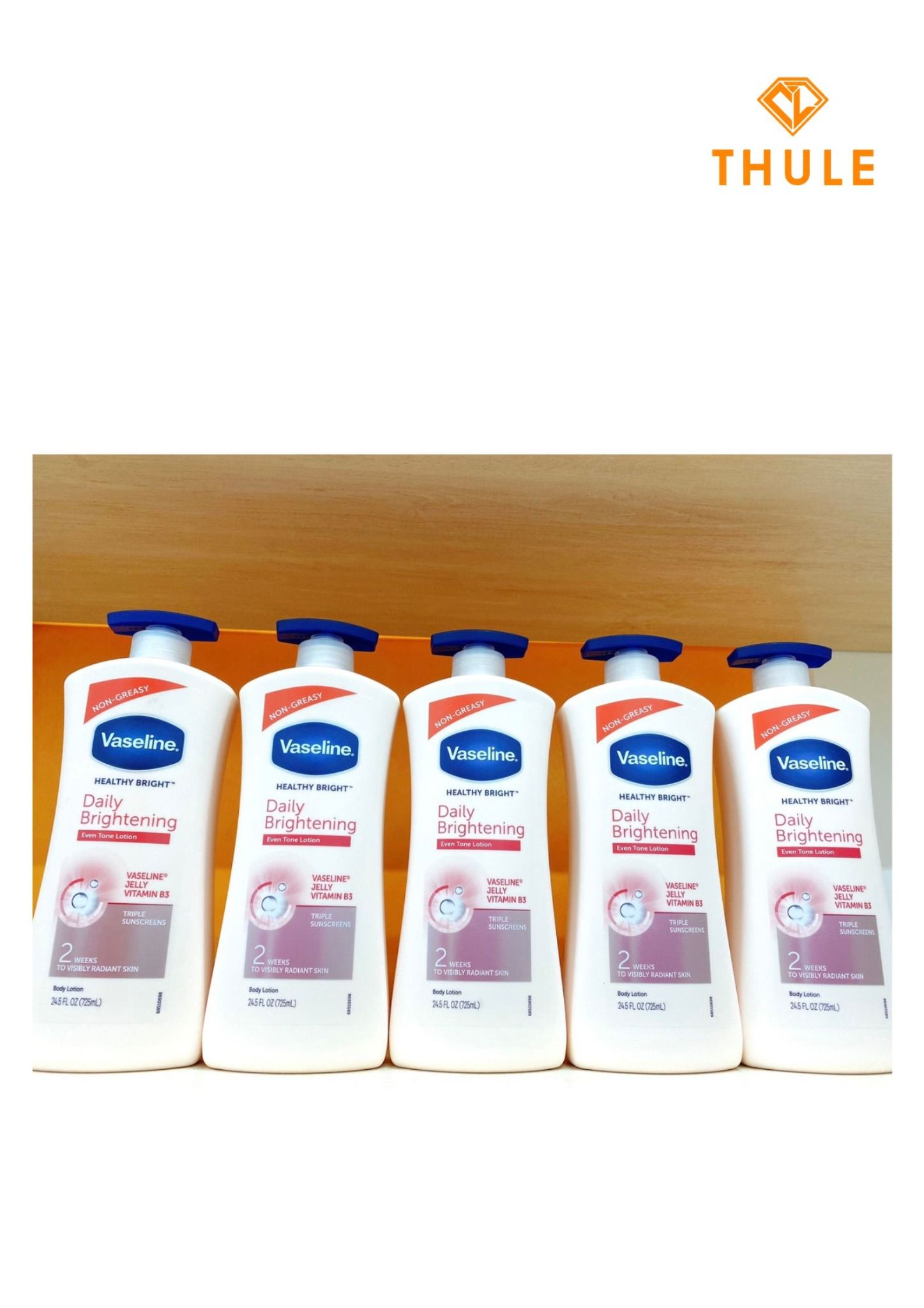 vaseline healthy bright daily brightening even tone lotion