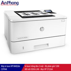 Máy in laser HP LaserJet Pro M402dn C5F94A