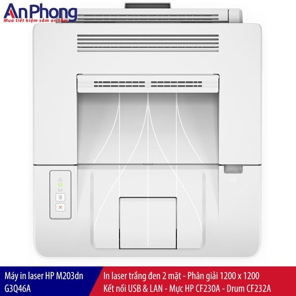 Máy in laser HP LaserJet Pro M203dn G3Q46A