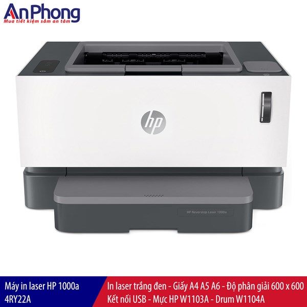 Máy in laser HP Neverstop Laser 1000a 4RY22A