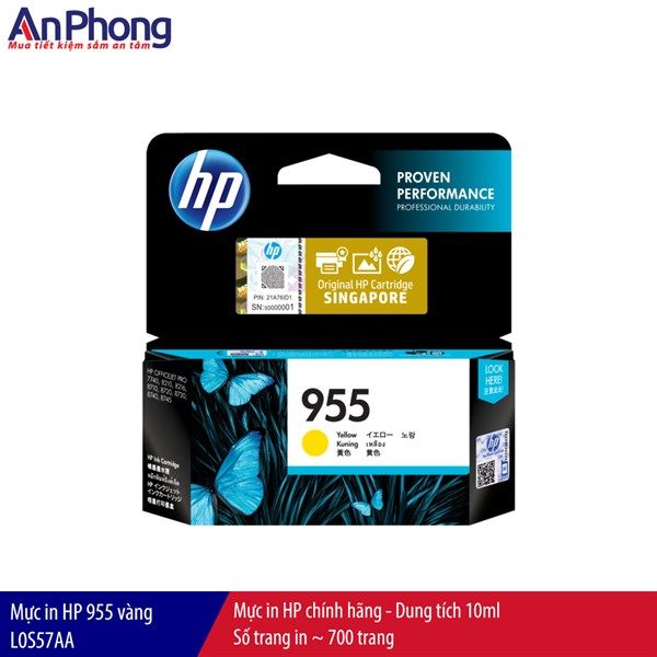 Mực in HP 955A Yellow L0S547A