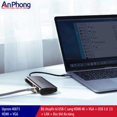 Bộ chuyển đổi đa năng USB Type-C Ugreen 40873