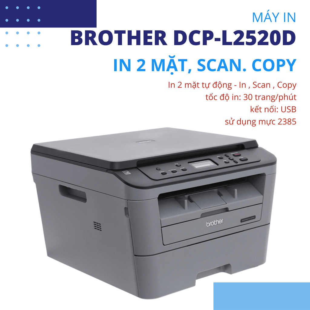 Máy in laser Brother DCP-L2520D