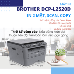 Máy in laser Brother DCP-L2520D