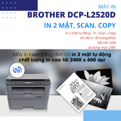 Máy in laser Brother DCP-L2520D