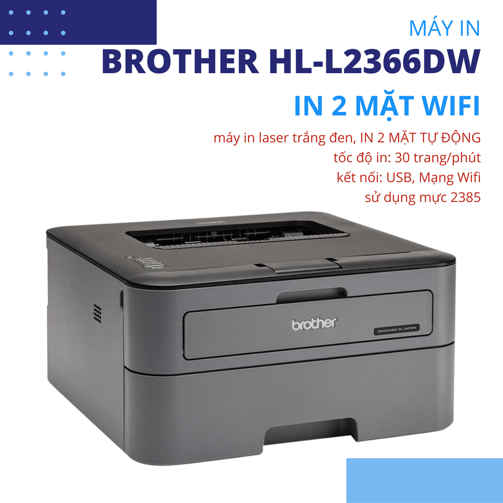 Máy in laser Brother HL-L2366DW