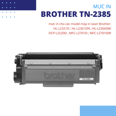 Mực in Brother TN-2385