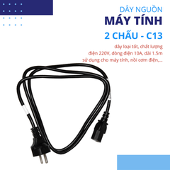 [GIFT] Dây nguồn máy tính HP 100614-011 (1.5m)